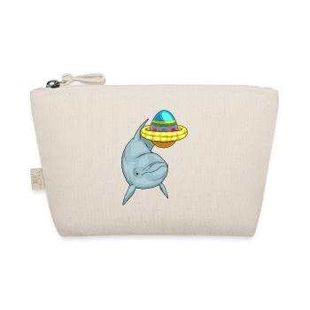 Dolphin Easter Swimming - Organic Pouch - nature - Front
