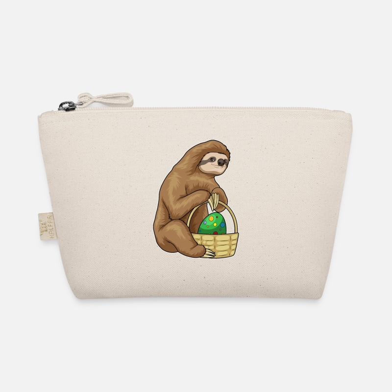 Faultier Ostern Osterei Korb Bio-Täschchen