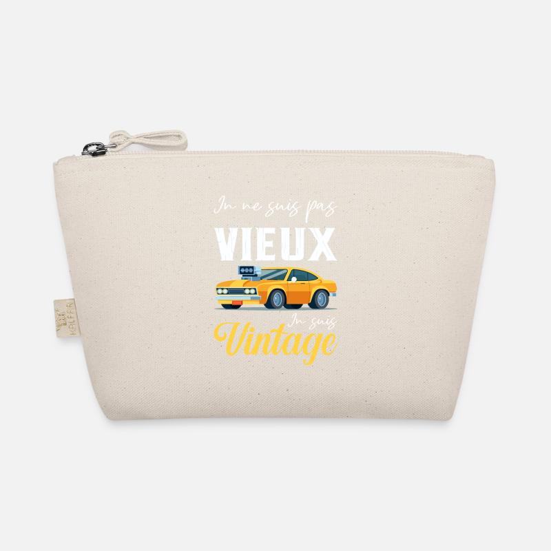 I'm not old, I'm vintage - Organic Pouch - nature