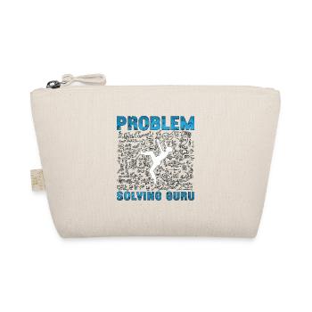 Admin Assistant Problem Solving Guru Office Clerk - Organic Pouch - nature - Front