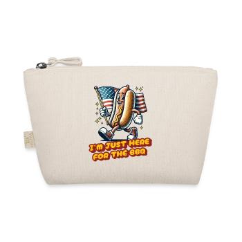 Ici pour le barbecue du 4 juillet Memorial Day Independence - Trousse biologique - nature - Devant