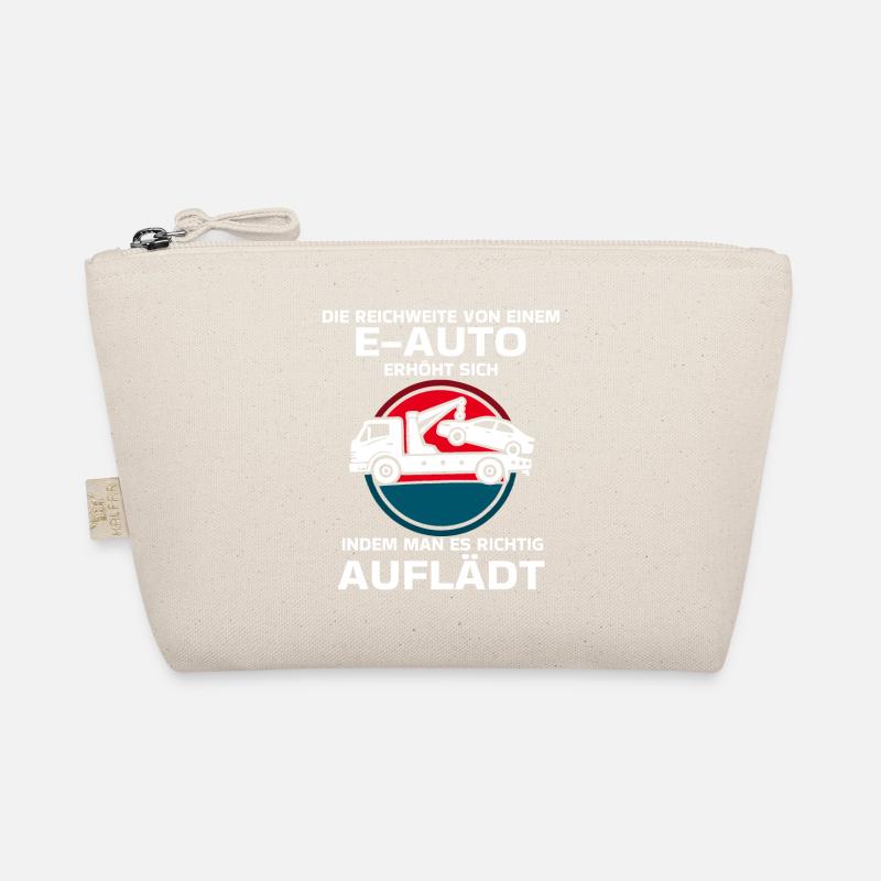 Elektroauto Laden Humor - Bio-Täschchen - Natur