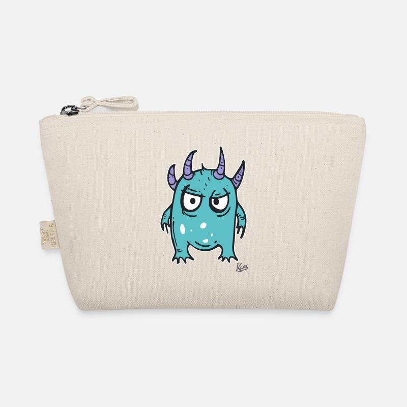 Kleiner Monster Kerl Bio-Täschchen