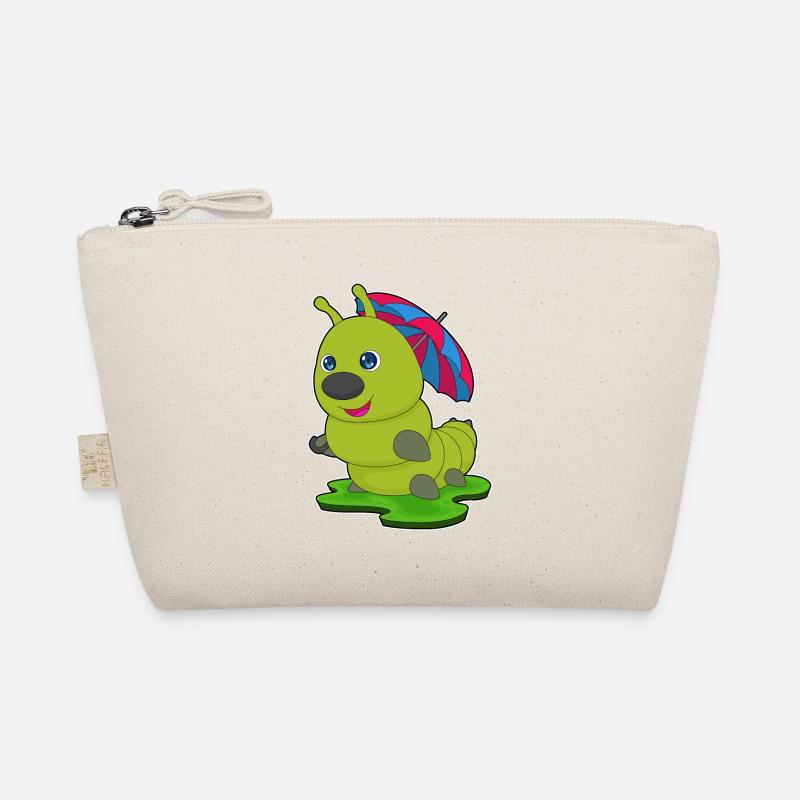 Raupe Regenschirm Bio-Täschchen