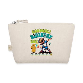 4e anniversaire de football - Trousse biologique - nature - Devant