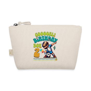 2ème anniversaire Football - Trousse biologique - nature - Devant