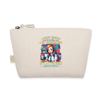 Receptionist I Never Wanted To Be The Secretary - Organic Pouch - nature - Front