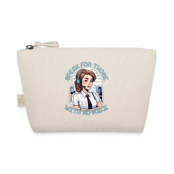 Receptionist Speak For Those With No Secretary - Organic Pouch - nature - Front