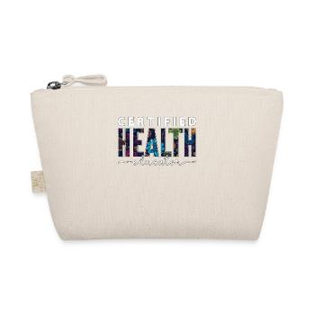 Certified Health Educator Instructor Counselor - Organic Pouch - nature - Front