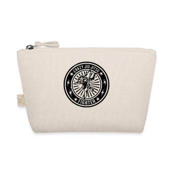 Crazy Jiu Jitsu Fighter - Jiu Jitsu martial arts - Organic Pouch - nature - Front