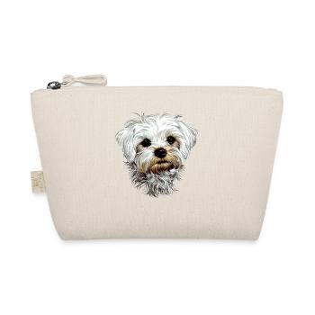 Maltais Petit Chien Maltais Amour Doux Maltais - Trousse biologique - nature - Devant
