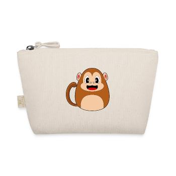 Monkey Easter Easter Egg - Organic Pouch - nature - Front