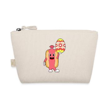 Hotdog Easter Easter Egg - Organic Pouch - nature - Front