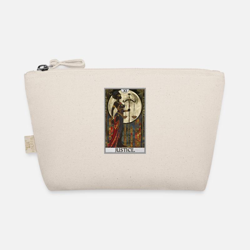 Cartes de tarot Carte de tarot Justice Justice Trousse biologique