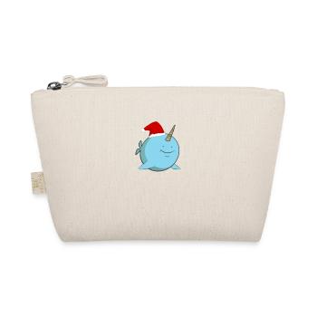 Noël Narval Père Noël Chapeau Drôle Noël Vacances Jeu de mots - Trousse biologique - nature - Devant