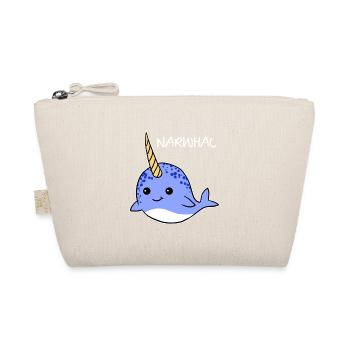 Cute Narwhal Unicorn Of The Sea Cool Sea Animal - Organic Pouch - nature - Front