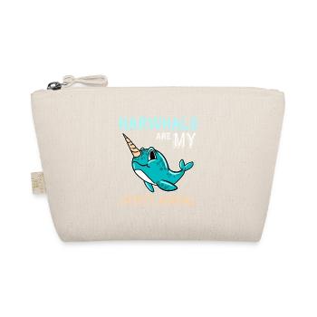 Narval sont mon Animal Drôle Mignon Mer Drôle - Trousse biologique - nature - Devant