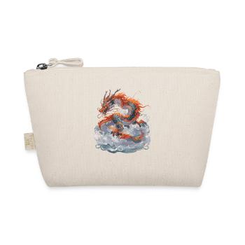 Dragon Dragon Mythical Creature Fairy Tale - Organic Pouch - nature - Front