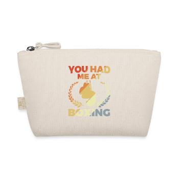 You Had Me At Boxing - Organic Pouch - nature - Front