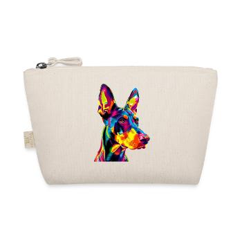 Doberman chien couleurs vives Pop Art Dobermans - Trousse biologique - nature - Devant