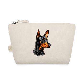 Doberman chiens motif chien de garde fier dobermans - Trousse biologique - nature - Devant