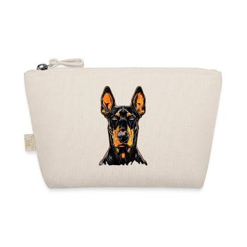 Doberman chiens motif chien de garde fier dobermans - Trousse biologique - nature - Devant