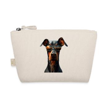 Doberman chiens motif chien de garde fier dobermans - Trousse biologique - nature - Devant