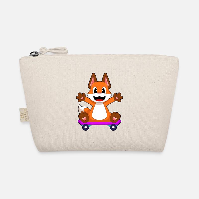Fuchs Skater Skateboard Bio-Täschchen