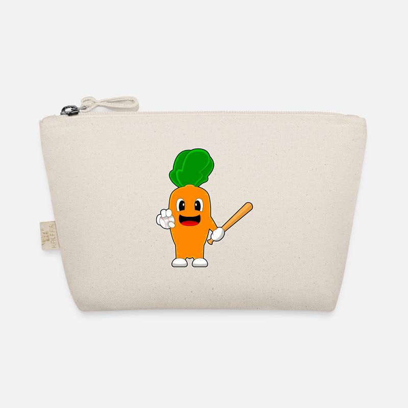 Carrot Baseball Baseball Bat Organic Pouch