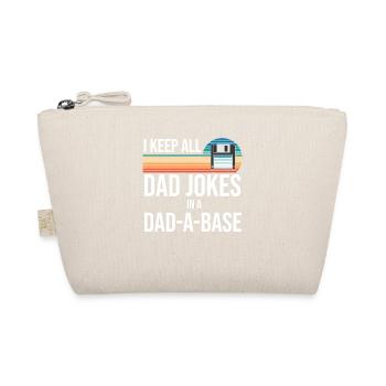 Retro Vintage Dad Witz Tolles, Alle Gelegenheiten - Bio-Täschchen - Natur - Vorne