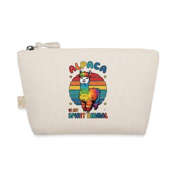 Alpaga animal, arc-en-ciel, alpaga, Art, Fun - Trousse biologique - nature - Devant