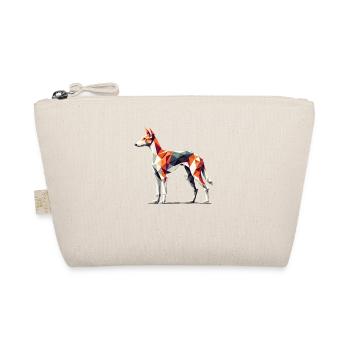 Art géométrique Ibizan Hound - Trousse biologique - nature - Devant
