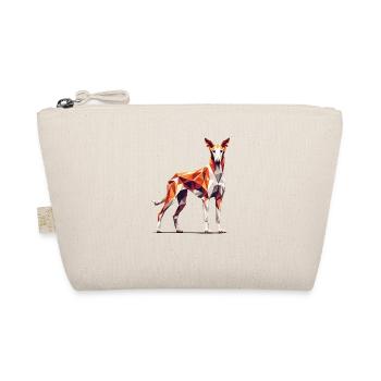 Art géométrique Ibizan Hound - Trousse biologique - nature - Devant