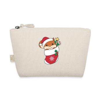 Écureuil Noël Neige Hiver Animaux - Trousse biologique - nature - Devant