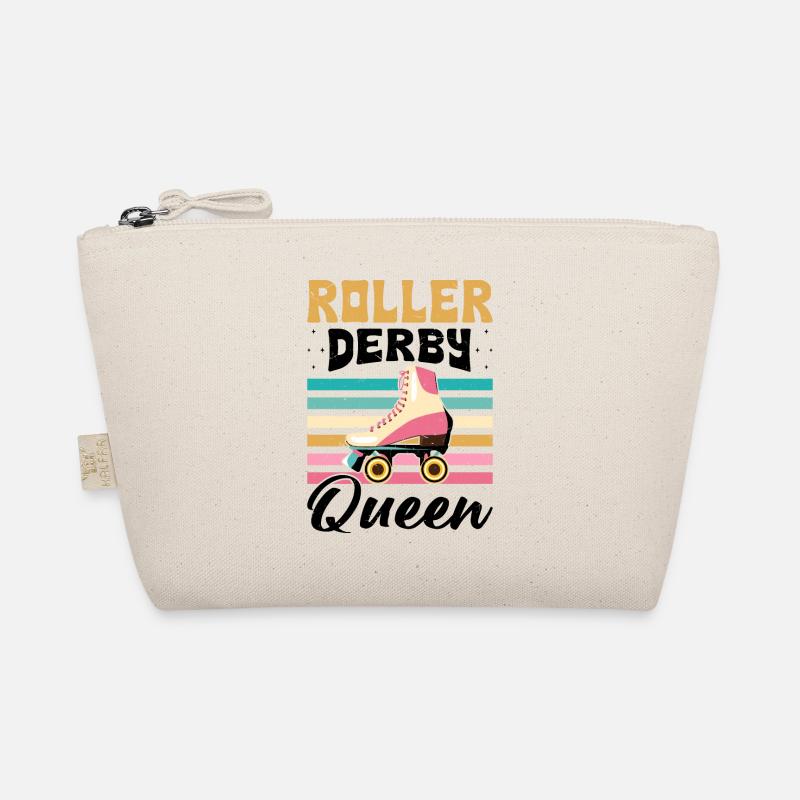 Funny Roller Skate Saying Organic Pouch