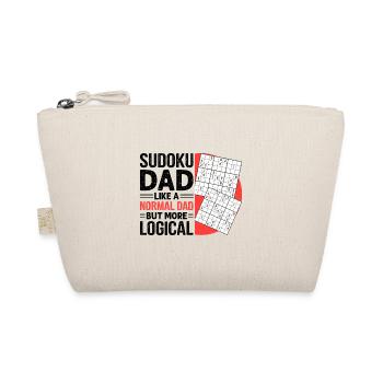 Funny Sudoku Saying - Organic Pouch - nature - Front