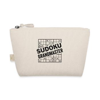 Funny Sudoku Saying - Organic Pouch - nature - Front