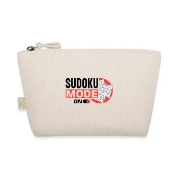 Funny Sudoku Saying - Organic Pouch - nature - Front