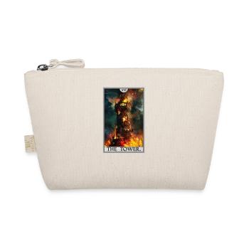 Tarot Cards Tarot Card The Tower The Tower - Organic Pouch - nature - Front