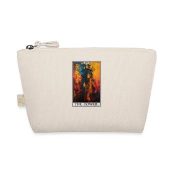 Tarot Cards Tarot Card The Tower The Tower - Organic Pouch - nature - Front