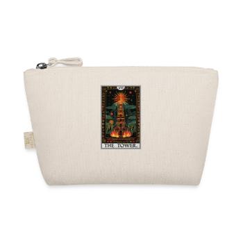 Tarot Cards Tarot Card The Tower The Tower - Organic Pouch - nature - Front