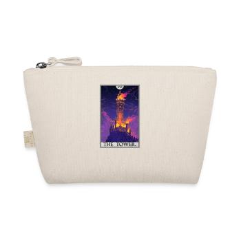 Tarot Cards Tarot Card The Tower The Tower - Organic Pouch - nature - Front