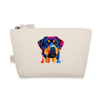 Rottweiler chien couleurs vives pop art fierté chiens - Trousse biologique - nature - Devant