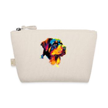Rottweiler chien couleurs vives pop art fierté chiens - Trousse biologique - nature - Devant