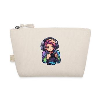 Gamer Anime Look - Organic Pouch - nature - Front
