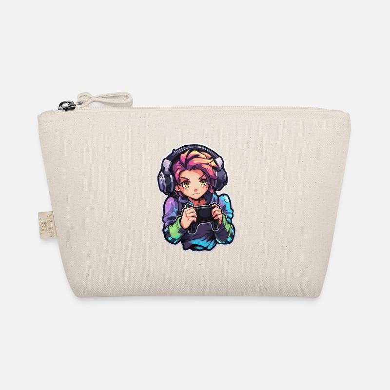 Gamer Anime Look Organic Pouch