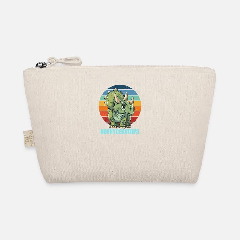 Henryceratops Gift Idea for Henry Organic Pouch