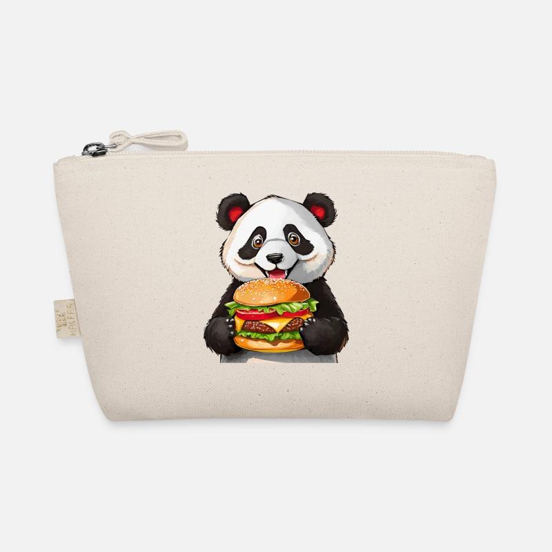 PANDA BÄR BURGER Bio-Täschchen