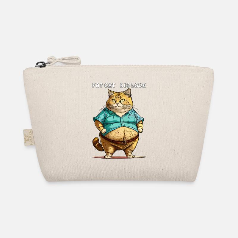 FAT CAT BIG LOVE Bio-Täschchen
