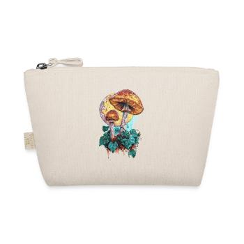 Cottagecore Moon Phases Mushroom Goblincore Vintage - Organic Pouch - nature - Front